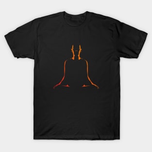 Sukhasana Yoga Pose T-Shirt